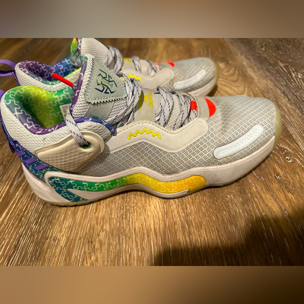 D.O.N. Issue #3 GCA 'Autism Speaks adidas men’s basketball sneaker